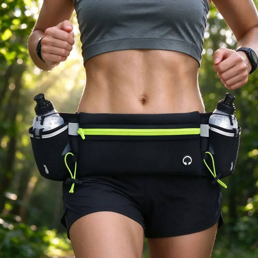 Race Bib - Cintura idratante unisex per corridori, cintura