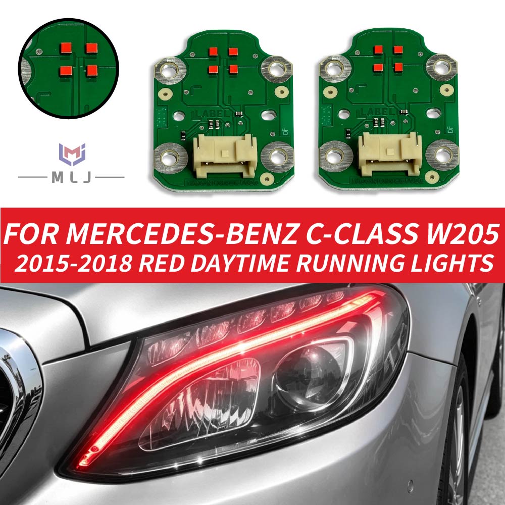 Running Headlamp - Per Mercedes Benz Classe C W205