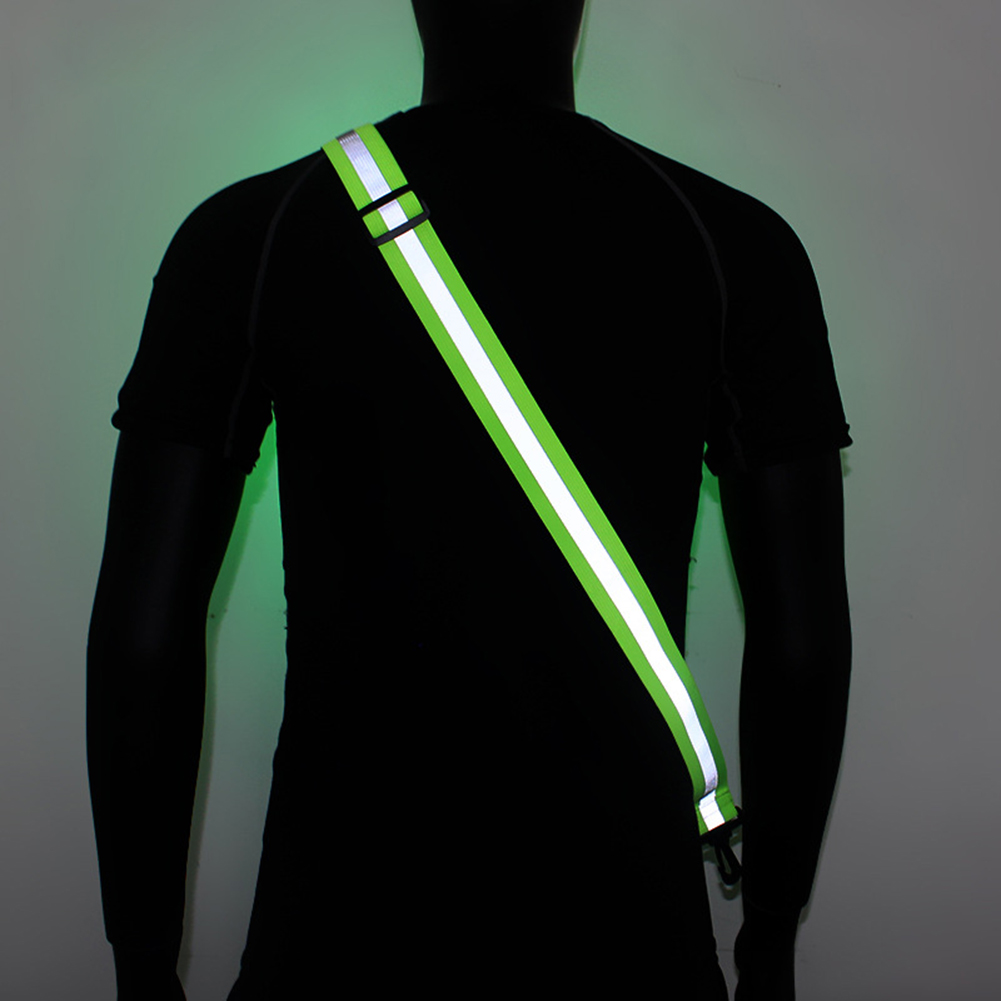 Running Visibility Gear - Cintura riflettente a LED ricaricabile tramite