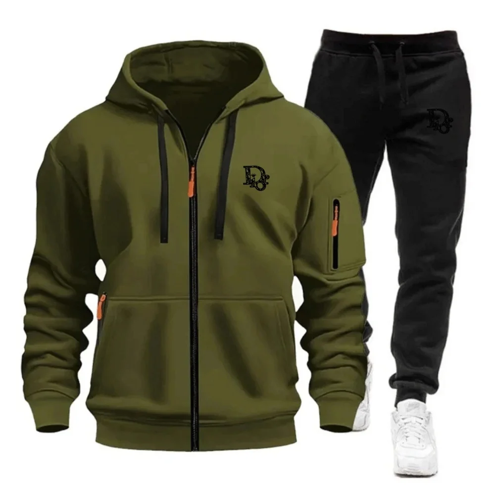 Joggers Pants - Tuta da uomo 2026 con felpa