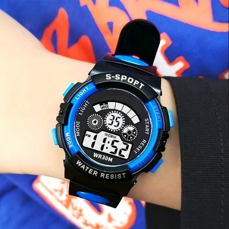 Running Watch - Orologio elettronico per bambini, orologio da