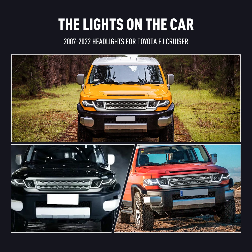 Running Headlamp - 2 pezzi Car Styling Lampada frontale