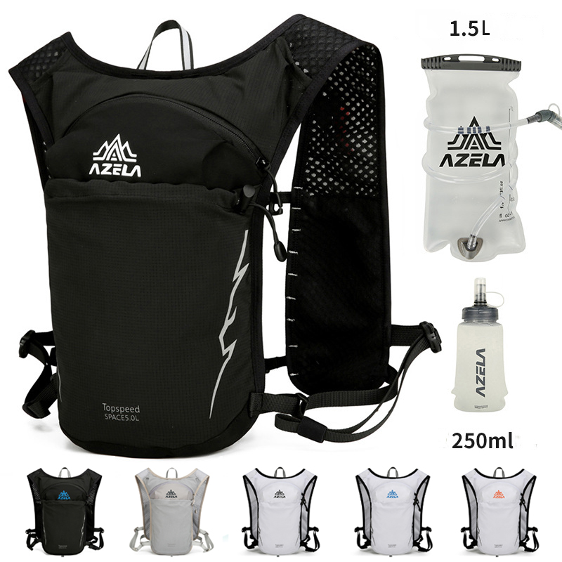 Hydration Vest - 5L Outdoor Trail Running Zaino ultraleggero
