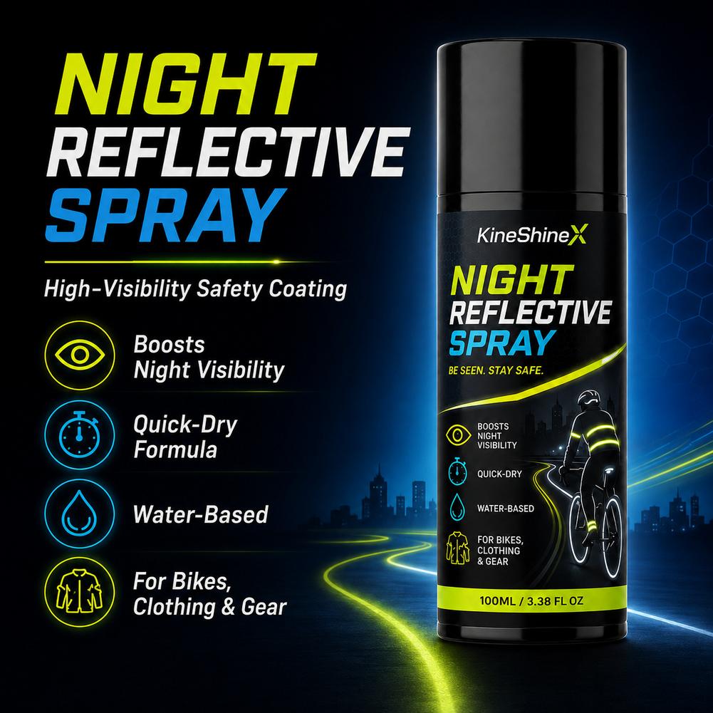 Spray Riflettente Notturno 100 - Running Visibility Gear recensione e prezzo