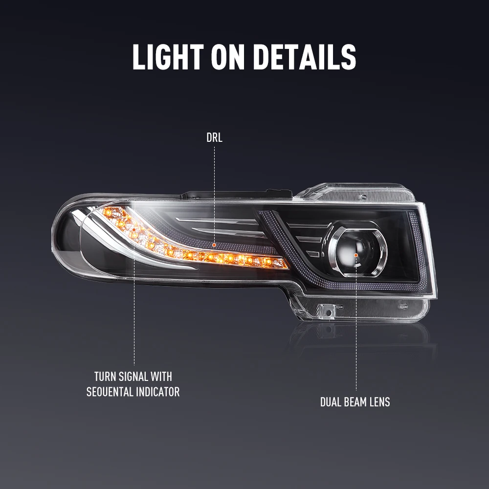 2 pezzi Car Styling Lampada fr - Running Headlamp recensione e prezzo